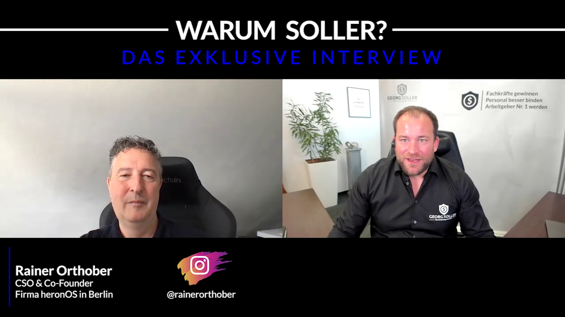 Rainer Orthober Interview
